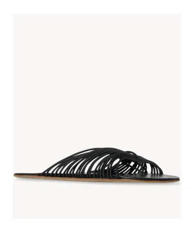 The Row Sara Elastic Thong Slide Sandals