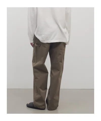 The Row Sharka Cotton Trousers In Brown