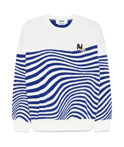Msgm Striped Sweater