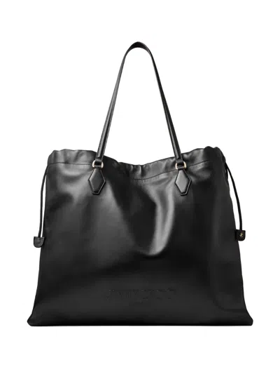 Jimmy Choo Borsa Shopping In Nappa Nera  Donna