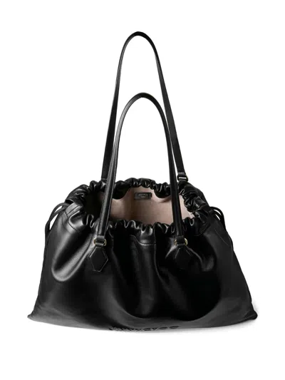 Jimmy Choo Borsa Shopping In Nappa Nera  Donna