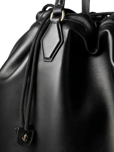 Jimmy Choo Borsa Shopping In Nappa Nera  Donna