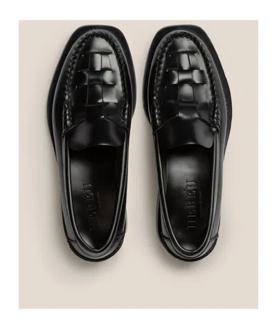 Hereu Nombela Interwoven Leather Loafers