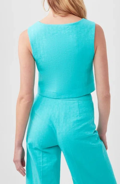 Trina Turk Refreshment 2 Top In Oceano