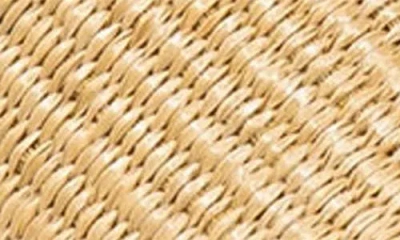 Chase & Chloe Chase And Chloe Evani Raffia Wedge Platform Sandal