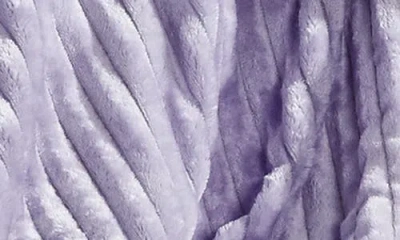 Luxury Home Corduroy Faux Shearling Throw Blanket