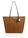 COACH Mickey Mouse Refined Calf Leather Tote
