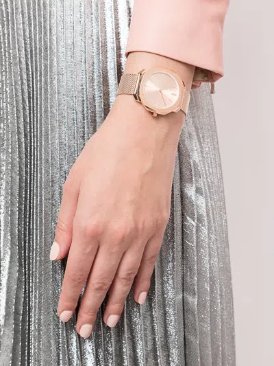 D1 Milano Super Slim Watch In Gold