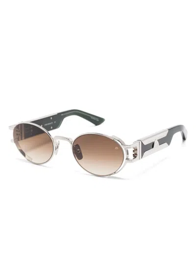 Maybach Eyewear The Driveburgundy Beach Mellow In Metallic