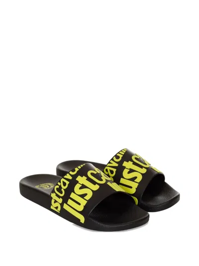 Just Cavalli Logo-print Slides