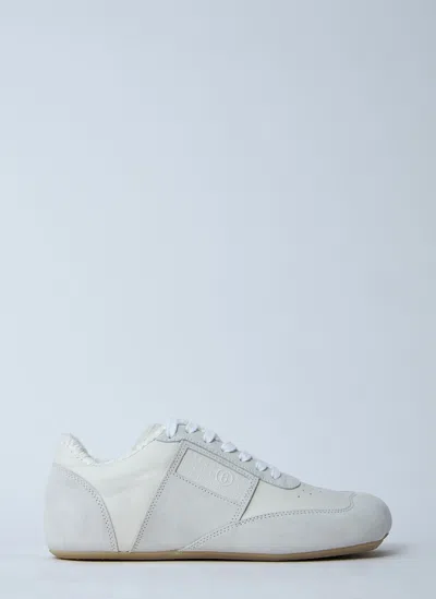 Mm6 Maison Margiela Anatomic Sneakers Gray In Silver