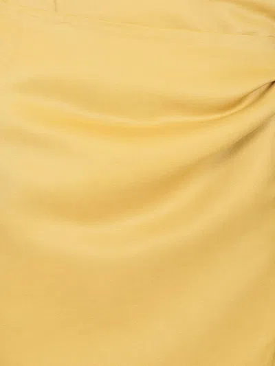 Max Mara Wrap Midi Skirt With High Waist Bow