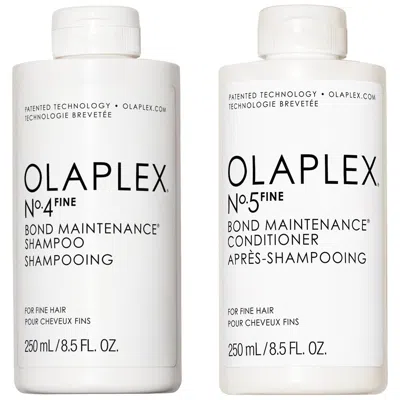 Olaplex No.4 And No.5 Fine Shampoo And Conditioner Duo 250ml