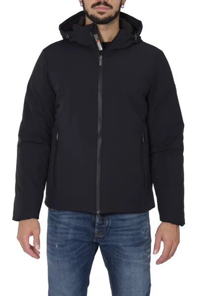 Hèskimo Heskimo - Corto Con Capp. Cerniera E Impuntura Bassa He544005 Blu