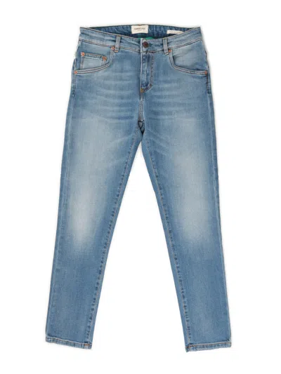 Camouflage Jeans Man  A924 D40 In Orange