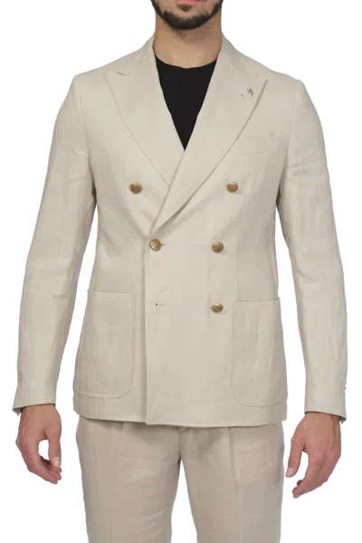 Berry-brian Jacket Man Berry & Brian B2028y/233069/21 In Sand