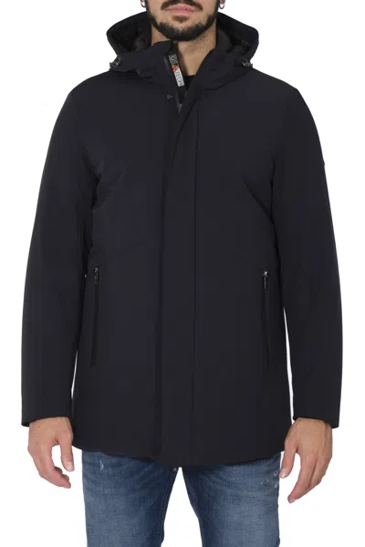 Hèskimo Heskimo - Long Jacket With Hood. Softshell He544006 Ner