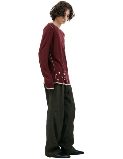 Ziggy Chen Paint Effect Sweater