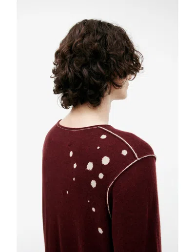 Ziggy Chen Paint Effect Sweater