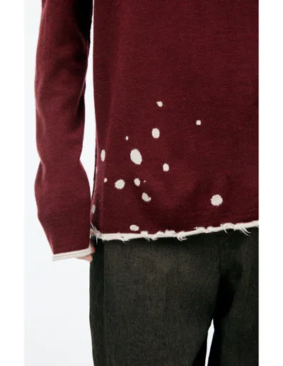 Ziggy Chen Paint Effect Sweater