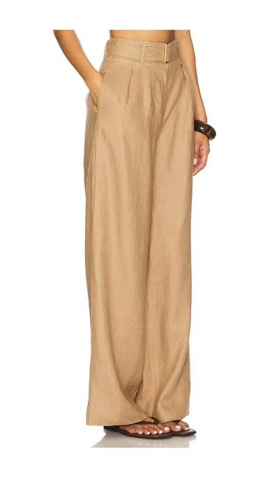 Hevron Alina Pant In Brown