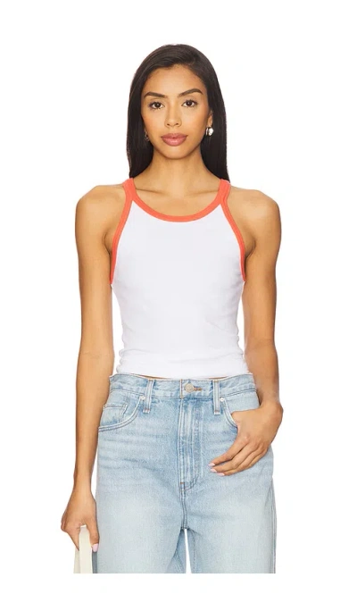 Perfectwhitetee Shae Athletic Color Block Tank In Multi