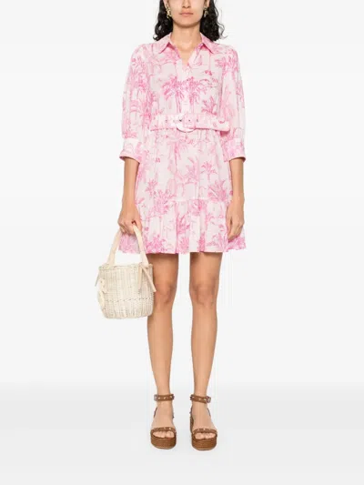 Mc2 Saint Barth Pink Disi Dress