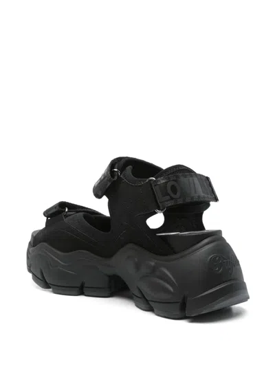 Buffalo Binary 0 Sandals In Black