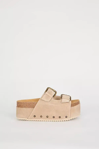Intentionally Blank Cooper-2 Platform Slide Sandals