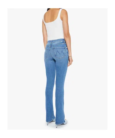 Mother The Insider Sneak High-waisted Bootcut Jeans In Loafers And Lassos