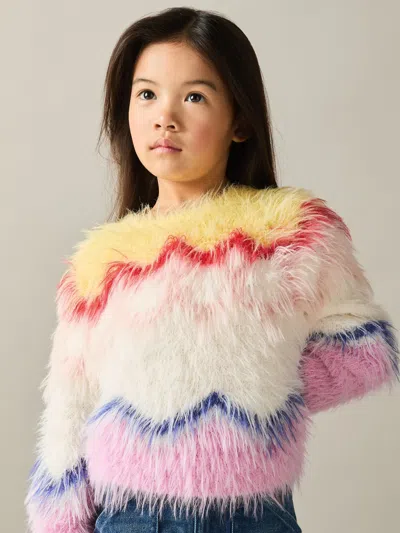 Reiss Multi Fuzz 9-13 Yrs Fluffy Jumper