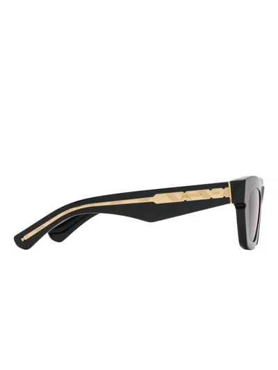 Burberry Eyewear Rectangle-frame Sunglasses In ブラック
