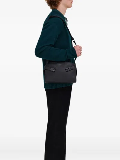 Ferragamo Men Black Hug Messenger Bag