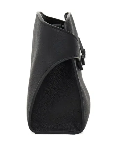 Ferragamo Men Black Hug Messenger Bag