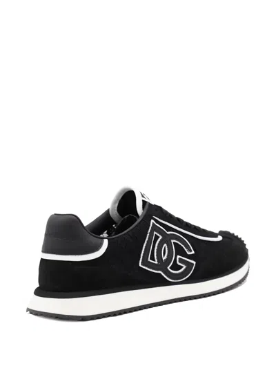 Dolce & Gabbana Dolce&gabbana Women Sneakers Dg Cushion In Black