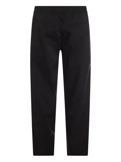Laminar Trousers Blacks And Greys In Black