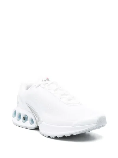 Nike Air Max Dn Sneakers In White And Silver
