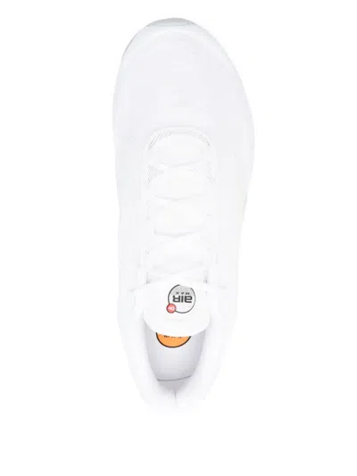 Nike Air Max Dn Sneakers In White And Silver