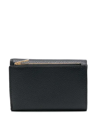 Mulberry Leather Folded Multi-card Wallet