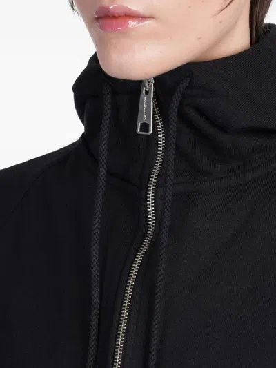 Carhartt Hooded Sweatshirt Front Pockets In Black