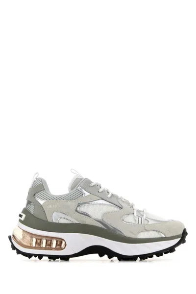 Dsquared2 Dsquared Multicolor Bubble Sneakers In Gray