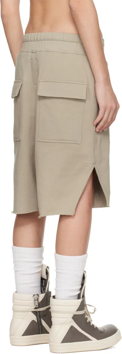 Rick Owens Off-white Champion Edition Beveled Pods Shorts