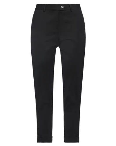 Même By Giab's Woman Pants Black Size 10 Polyester, Virgin Wool, Elastane