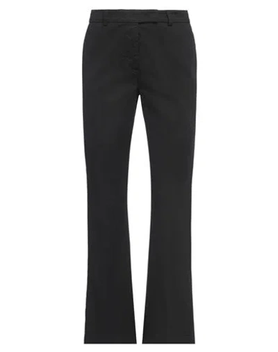 Ql2  Quelledue Ql2 Quelledue Woman Pants Black Size 4 Cotton, Elastane