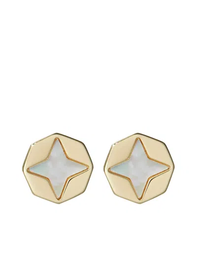 Tory Burch Mother-of-pearl Stud Earrings