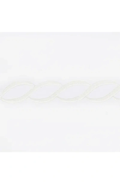 Matouk Classic Chain Cotton Percale Pillow Sham