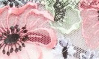 Fleur Du Mal Azalea Embroidered Garter Belt