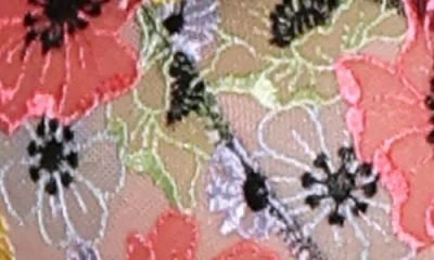 Fleur Du Mal Azalea Embroidered Underwire Bra In Black