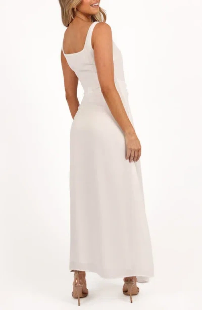 Petal And Pup Petal & Pup Nadea Wrap Front Sheath Dress In White