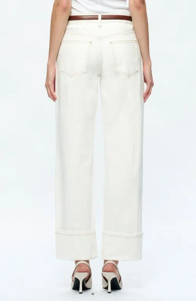 Bayeas Michelle Deep Cuff Straight Jeans